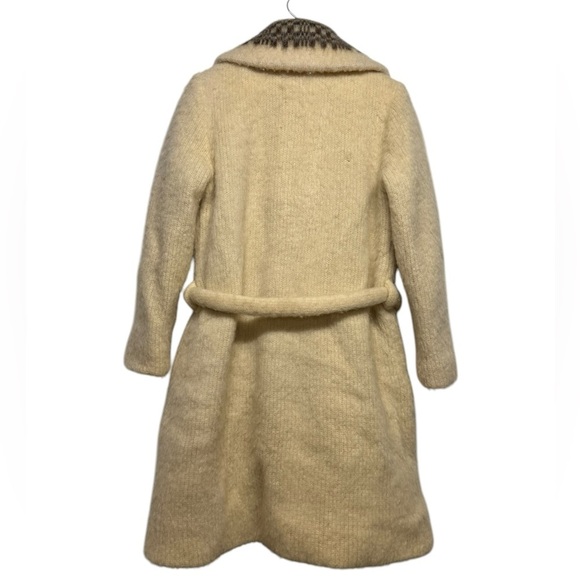 VINTAGE ICEWOOL Icelandic Chunky Cardian Sweater Nordic Norwegian Ski Jacket M - Picture 11 of 13